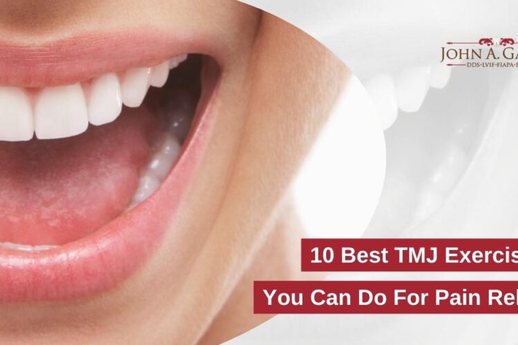 10 Best TMJ Exercises You Can Do For Pain Relief | Garza DDS