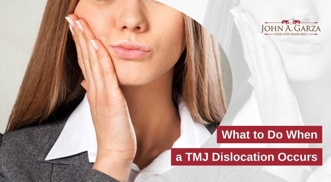 What to Do When a TMJ Dislocation Occurs