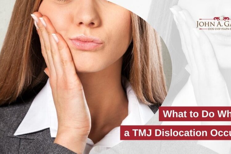 What to Do When a TMJ Dislocation Occurs
