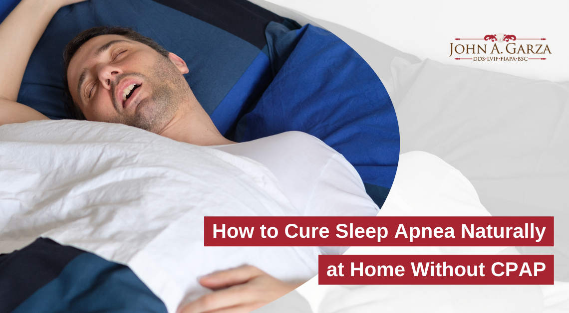 How to Cure Sleep Apnea Naturally at Home Without CPAP